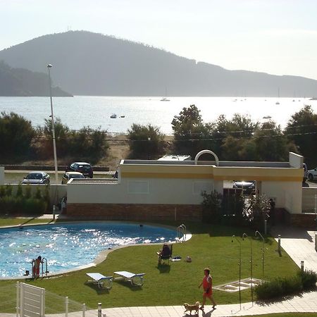 Apartamento Piscina Playa Cedeira Luaran gambar