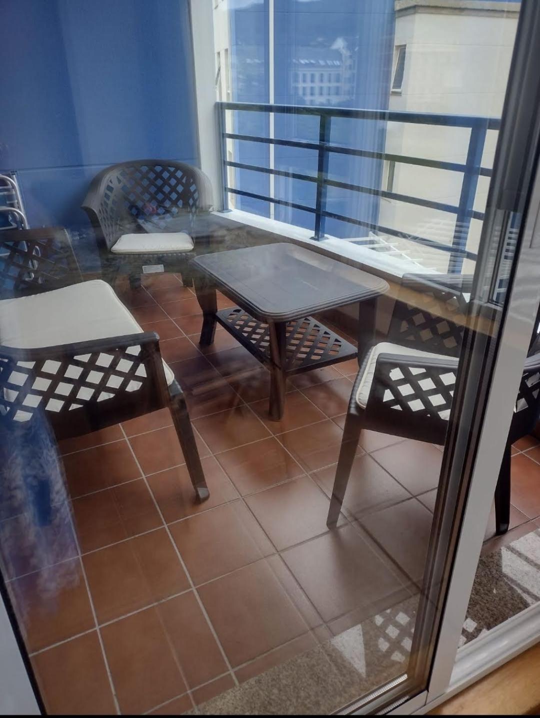 Apartamento Piscina Playa Cedeira Luaran gambar